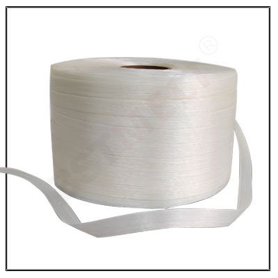 Baler strapping.